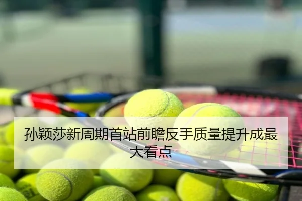 孙颖莎新周期首站前瞻反手质量提升成最大看点